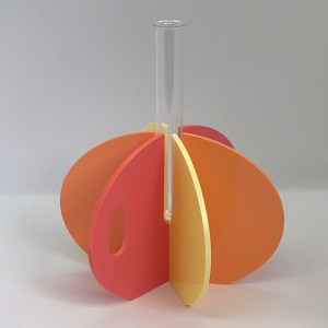 Geo Oval Stem Vase